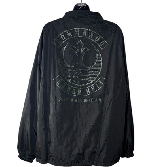 Star Wars Jackets & Blazers - Star Wars men’s large rebel alliance flight jacket windbreaker commando Endor